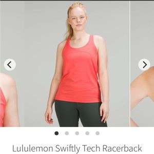 Nwt - Lululemon Swiftly Tank
